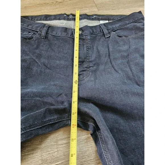 Banana Republic Traveler Straight Fit Mens Denim Jean Size 40×34 :Dark Blue - Picture 4 of 6